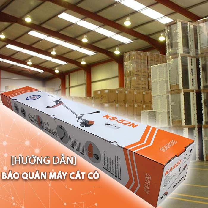 Hướng dẫn cách bảo quản máy cắt cỏ đúng tiêu chuẩn