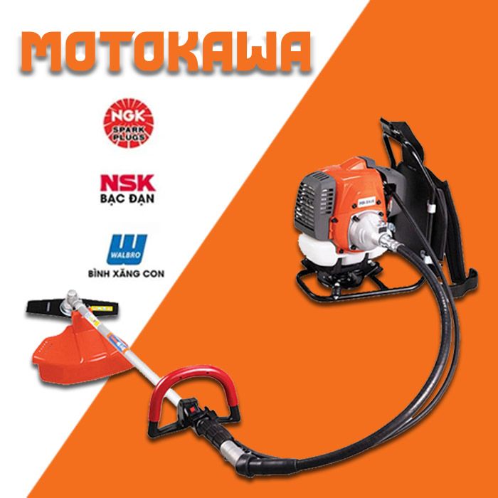 Đánh giá 3 máy cắt cỏ đeo lưng Motokawa hoàn toàn mới