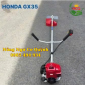 Máy cắt cỏ HONDA GX35 (dùng bộ cần cố định cắt cỏ 28mm hiệu MOTOKAWA)