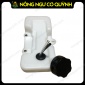 (Loại dẹp) Bình chứa nhiên liệu máy cắt cỏ 2 thì 260 / Máy xịt thuốc 767/768. Nòng 34 ly