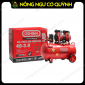 Máy nén khí Oshima 40-3.0 3.0HP Đỏ Điện 1 pha (Không dầu, nhanh, dây đồng)